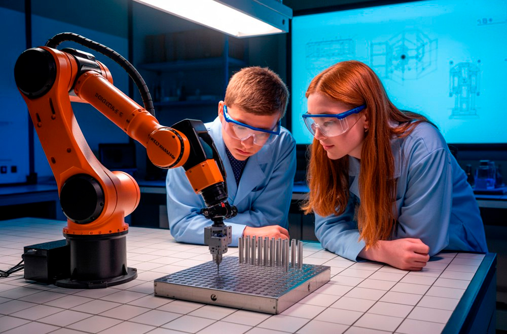 Учебные роботы-манипуляторы для СПО