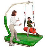 Тренажер-качели для вестибулярного аппарата "Ездок на бочках"