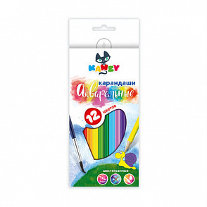 "KANZY" "Мои карандаши" WCP-3012 Набор акварельных карандашей 12 цв. – портал поставщиков НСППО - 1