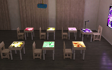 Студия для рисования песком "Эскиз" (дерево) – портал поставщиков НСППО - 1