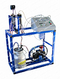 05.02.00.02 Учебно-лабораторный стенд «Доильный аппарат»