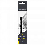 "ВКФ" "Проект" 6B-4010 Набор графитных карандашей заточенный ассорти 6 шт.