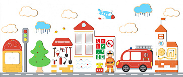 Комплект декоративно-развивающих панелей "Служба спасения" – портал поставщиков НСППО - 1