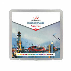 "VISTA-ARTISTA" Extra Fine VAWPM-24 Акварельные карандаши набор 24 цв. – портал поставщиков НСППО - 1