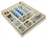 Макет Встроенное убежище