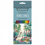 "ВКФ" "Живопись" JIV-WCP-1024 Набор акварельных карандашей заточенный 24 цв.