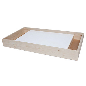 Световой планшет для рисования песком "Макси" с 2 отсеками (сосна) – портал поставщиков НСППО - 1