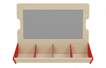 Панно для конструирования с полкой – портал поставщиков НСППО - 1