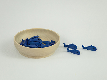 Аксессуары к игре "Покорми питомца" в полотняном мешочке: рыбка 20 штук – портал поставщиков НСППО - 1