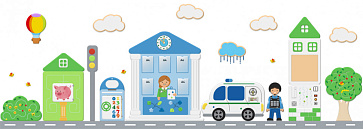 Комплект декоративно-развивающих панелей "Банк" – портал поставщиков НСППО - 1