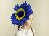 Цветок – головной убор (василек)