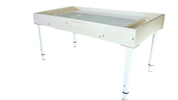 Световой стол для рисования песком "Макси" с 2 отсеками (сосна) – портал поставщиков НСППО - 1