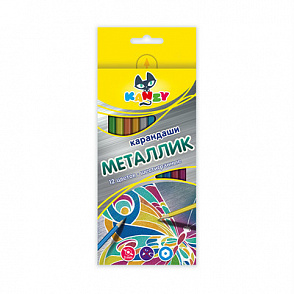 "KANZY" MCP-2012 Набор карандашей металлик "Мои друзья бабочки" 12 цв. – портал поставщиков НСППО - 1