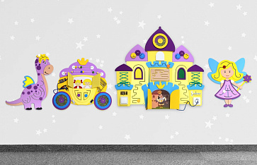 Комплект бизибордов "Сказочное королевство" – портал поставщиков НСППО - 1