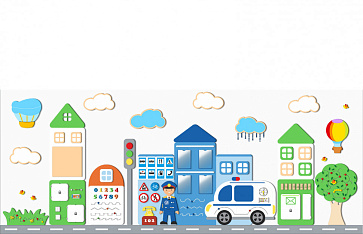 Комплект декоративно-развивающих панелей "Полиция" – портал поставщиков НСППО - 1