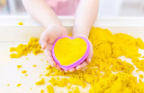 Кинетический песок, цвет желтый6