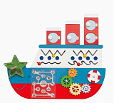 Бизиборд "Пароход"