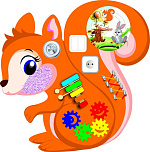 Бизиборд "Белка"