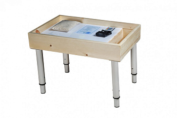 Световой стол для рисования песком "Стандарт" с 1 отсеком (сосна) – портал поставщиков НСППО - 1