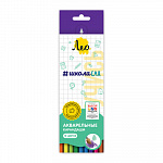 "Лео" "Учись" LSWP-18 Набор акварельных карандашей заточенный 18 цв.