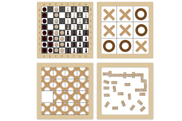 Комплект логических игр "Умники и умницы" (набор 1) – портал поставщиков НСППО - 1