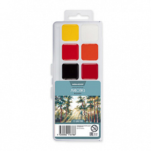 "Аква-колор" "Живопись" без кисти JIV-W12 12 цв. – портал поставщиков НСППО - 1