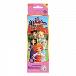 "ВКФ" "Царевны" TSR-CP-6018 Набор цветных карандашей "Царевны" заточенный 18 цв.