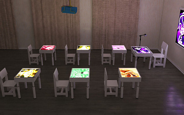 Студия для рисования песком "Эскиз" (МДФ) – портал поставщиков НСППО - 1