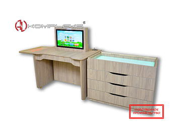 Профессиональный интерактивный стол психолога-дефектолога «AVKompleks ПсихоЛогика Prof» (возраст 3-10 лет) – портал поставщиков НСППО - 1