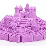 Кинетический песок, цвет сиреневый4