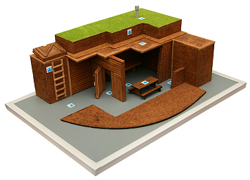 Макет Противорадиационное укрытие – портал поставщиков НСППО - 1