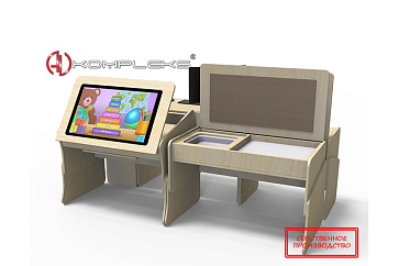 Профессиональный интерактивный стол психолога-дефектолога «AVKompleks ПсихоЛогика UNI (возраст 7-18)» – портал поставщиков НСППО - 1