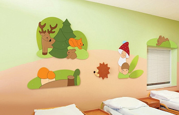 Комплект декораций для стен "На опушке" – портал поставщиков НСППО - 1