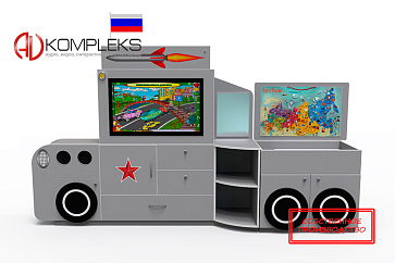 Профессиональный интерактивный логопедический комплекс «AVKompleks Logo 37» в форме военной машины «Катюша» – портал поставщиков НСППО - 1