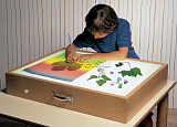 "Рисуем на песке" - ящик с подсветкой2