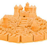 Кинетический песок, цвет оранжевый5