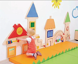 Развивающая настенная панель "Сити"