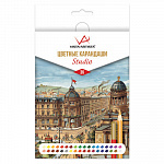 "VISTA-ARTISTA" Studio VACPS-36 Цветные карандаши набор заточенный 36 цв.