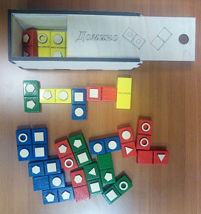 Игра "Домино тактильное" (цветное) – портал поставщиков НСППО - 1