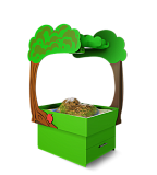 Интерактивная песочница "Полянка"