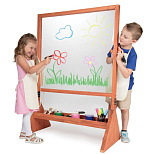 Мольберт двухсторонний "Граффити 1" (напольный с полкой)