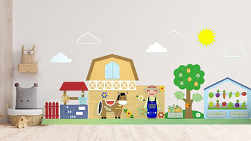 Комплект декоративно-развивающих панелей «Во саду ли, в огороде» – портал поставщиков НСППО - 1