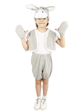 Ослик (шапочка + жилет + лапки + штанишки с хвостиком) – портал поставщиков НСППО - 1