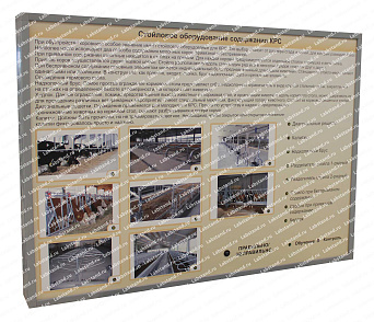 05.05.03.36 Стенд-планшет «Стойловое оборудование содержания КРС» – портал поставщиков НСППО - 1
