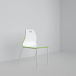 Стул ученический штабелируемый СТ-01 салатовая кромка