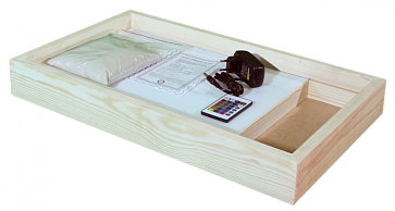 Световой планшет для рисования песком "Нолик" с отсеком (сосна) – портал поставщиков НСППО - 1