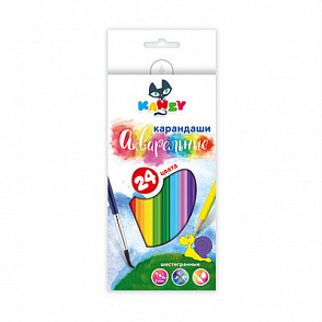 "KANZY" "Мои карандаши" WCP-3024 Набор акварельных карандашей заточенный 24 цв. – портал поставщиков НСППО - 1