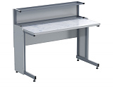 Стол лаборантский (с надстройкой)