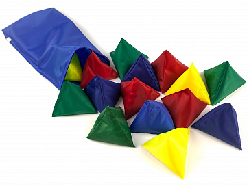 Набор пирамидок для метания (16 штук) в мешке для хранения – портал поставщиков НСППО - 1