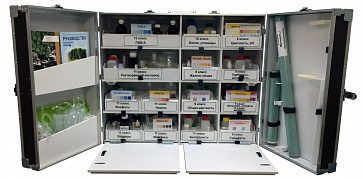 Школьная портативная химико-экологическая лаборатория ШХЭЛ (Учебно-методический комплект, 1+14) – портал поставщиков НСППО - 2